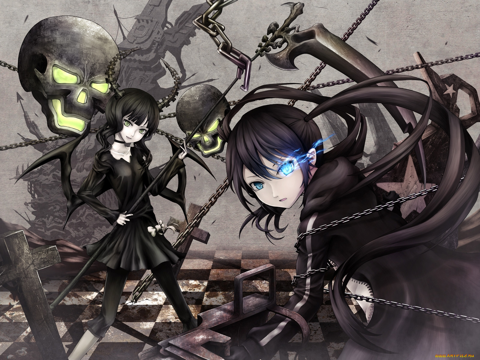 , black, rock, shooter